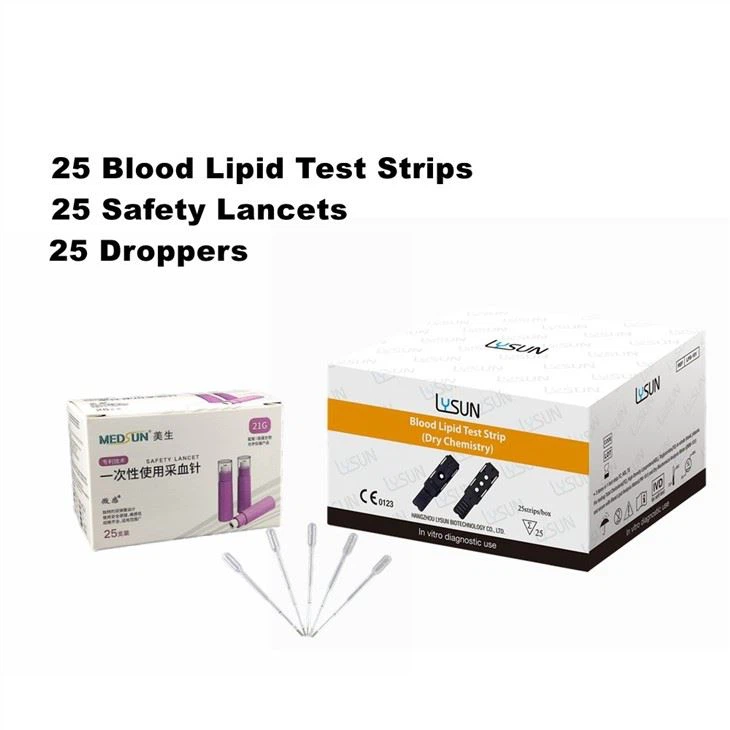 Cost-effective Easy Carrying Hight Accuracy Blood Lipid Meter