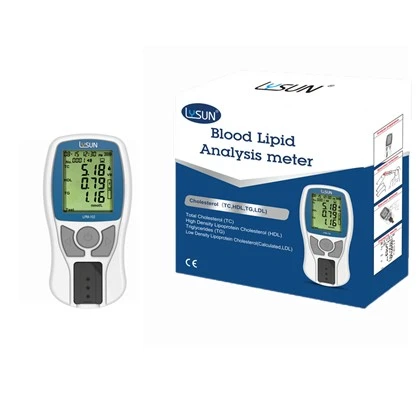 3 u 1POCT mjerač analize lipida u krvi Suhi kemijski analizator lipida za TC, TG, HDL test