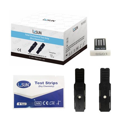 Lysun Total Colesterol Test Strips Krv TC test Upotreba